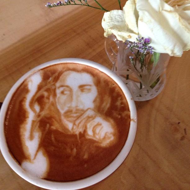 Retratos con la espuma del café. El Coffe Art de Mike Breach