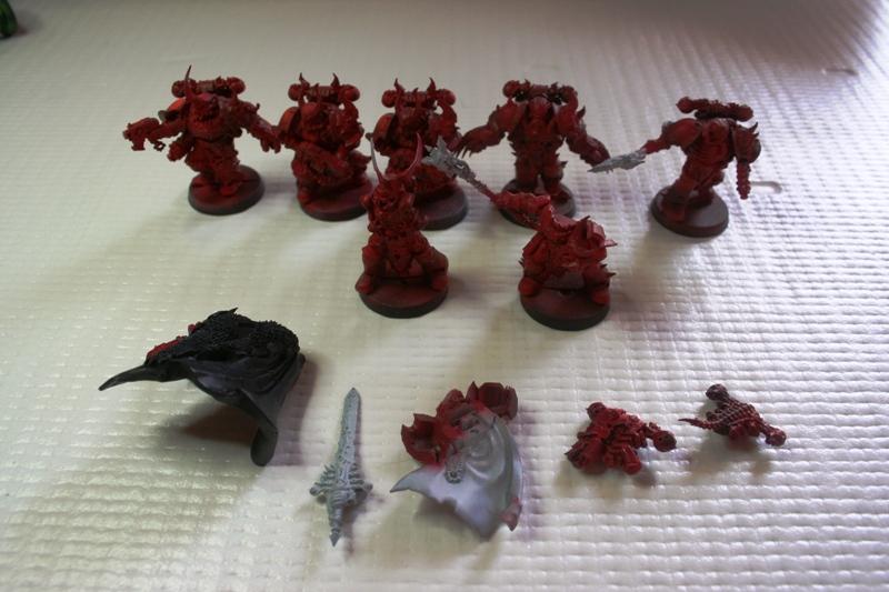 Krannon y los elegidos de venganza oscura de Warhammer 40000