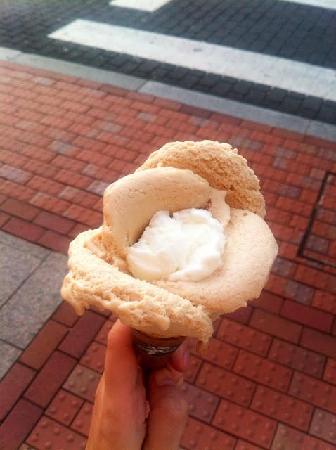 Falling in love in Amorino.