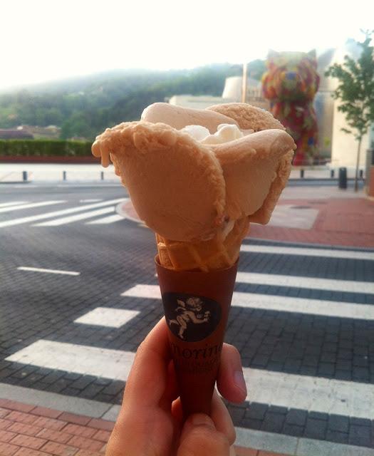 Falling in love in Amorino.