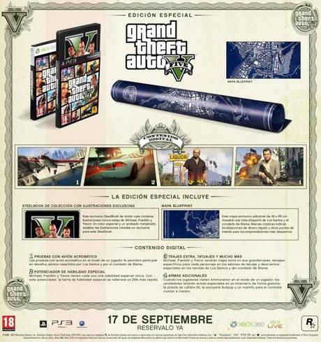 GTA V Especial Grand Theft Auto V ediciones especiales anunciadas