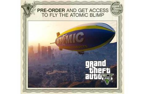 dirigible atomic gta v Grand Theft Auto V ediciones especiales anunciadas