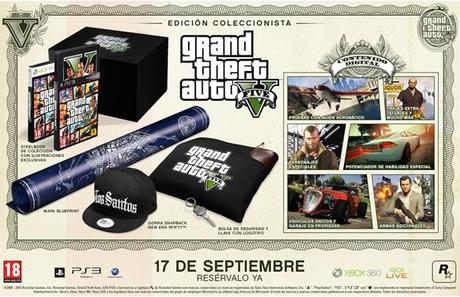 gta 5 edicion coleccionista Grand Theft Auto V ediciones especiales anunciadas