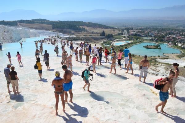 Terrazas de travertino en Pamukkale