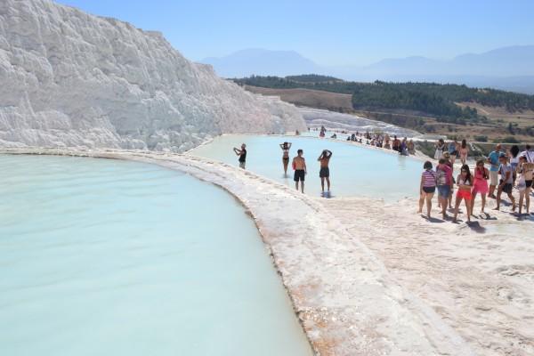 Terrazas de travertino en Pamukkale