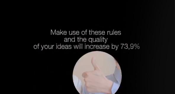 5 normas para tener buenas ideas