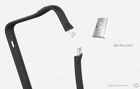 Juice Up :: marco y cable para trasferir energía al iPhone