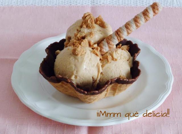 HELADO CASERO DE TURRÓN