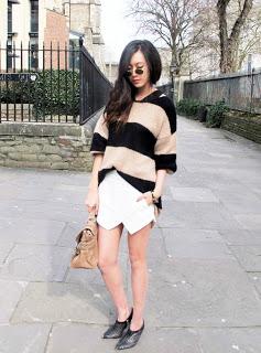 Street Style: Zara skort