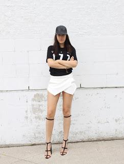 Street Style: Zara skort