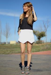 Street Style: Zara skort