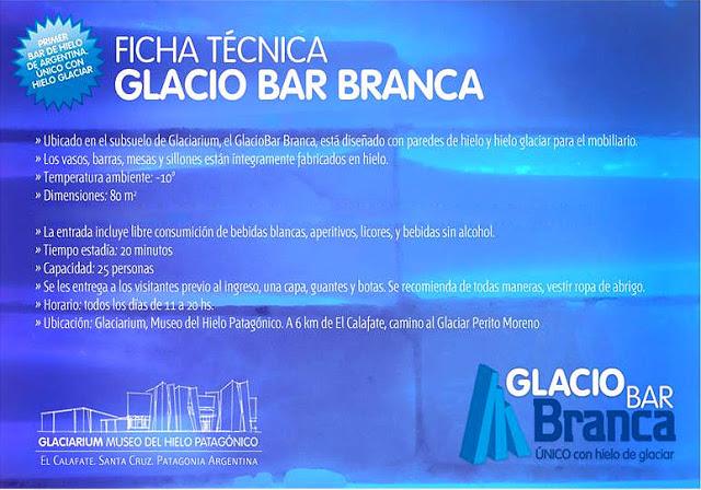 PATAGONIA  ARGENTINA El Glacio Bar abrió sus puertas  el pasado 19 septiembre del 2011