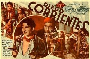 Cartel promociona de la película sobre el bandolero Diego Corrientes