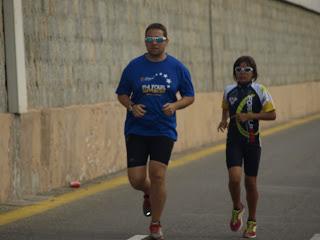Entrenando con mi padre