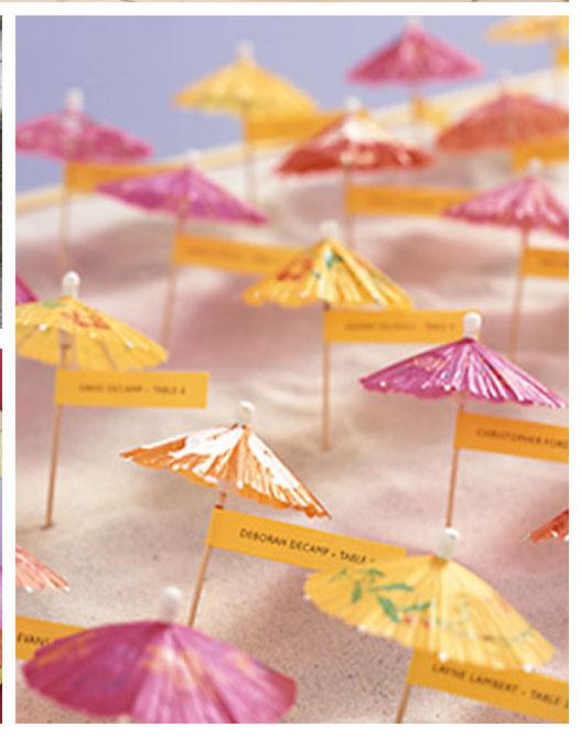 Seating plan sombrillas