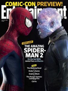 Portada de EW con The Amazing Spider-Man 2