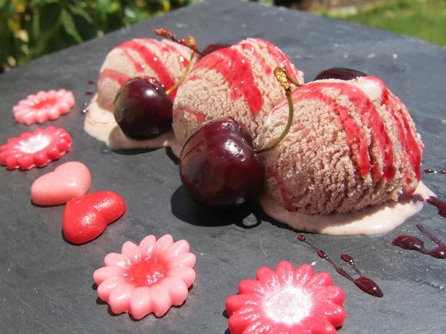 Helado de pikotas (Cerezas)