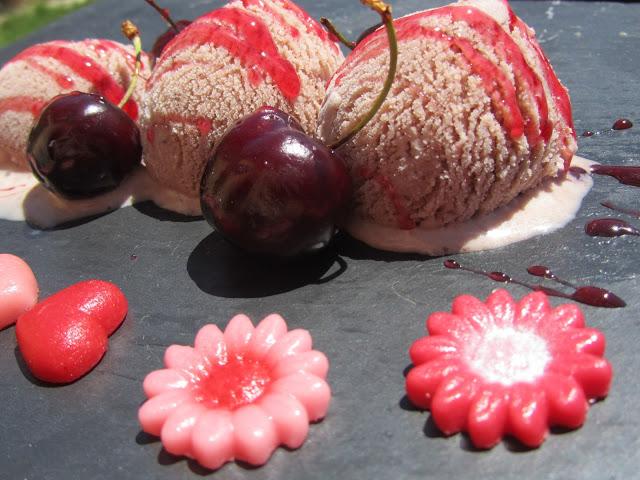 Helado de pikotas (Cerezas)