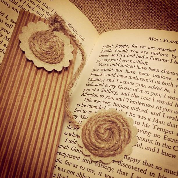 punto de libro para no perder el hilo - bookmark