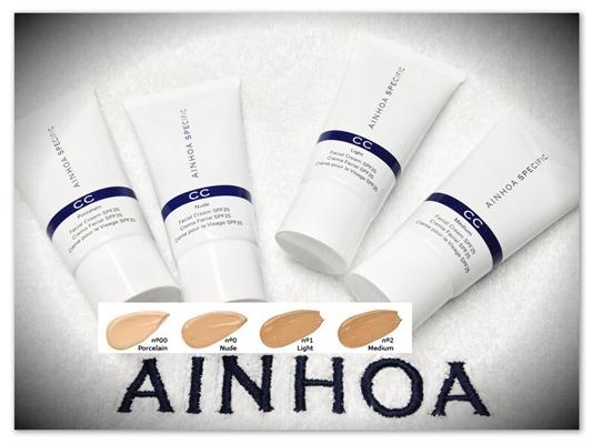 Nuevos tonos CC Cream AINHOA