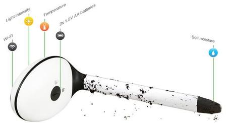 Koubachi Wi-Fi Plant Sensor :: app para cuidar las plantas Koubachi Wi-Fi Plant Sensor :: app para cuidar las plantas