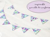 Imprimible Guirnalda cumpleaños/ Birthday garland