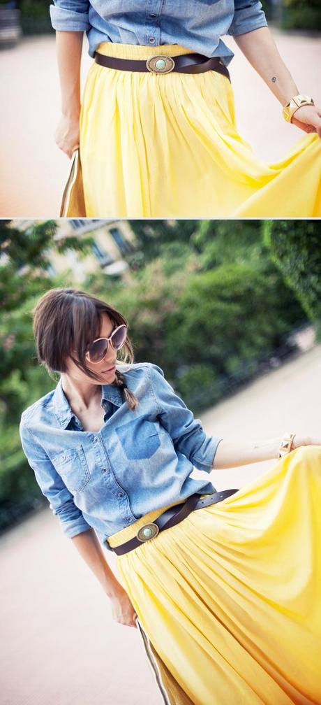 denim loves yellow