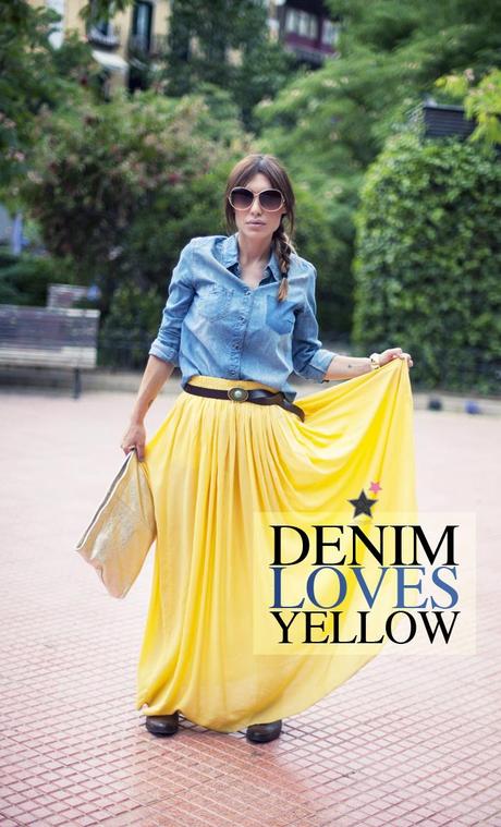 denim loves yellow