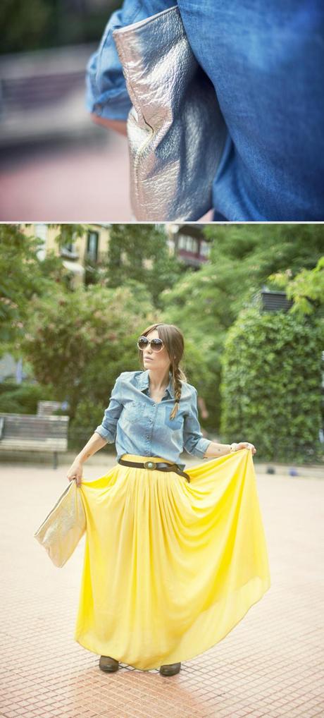 denim loves yellow