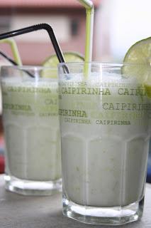 batido de uvas / Weintraubenshake