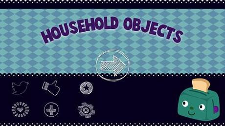 Household objects Cartoon Puzzle by Banana Apps