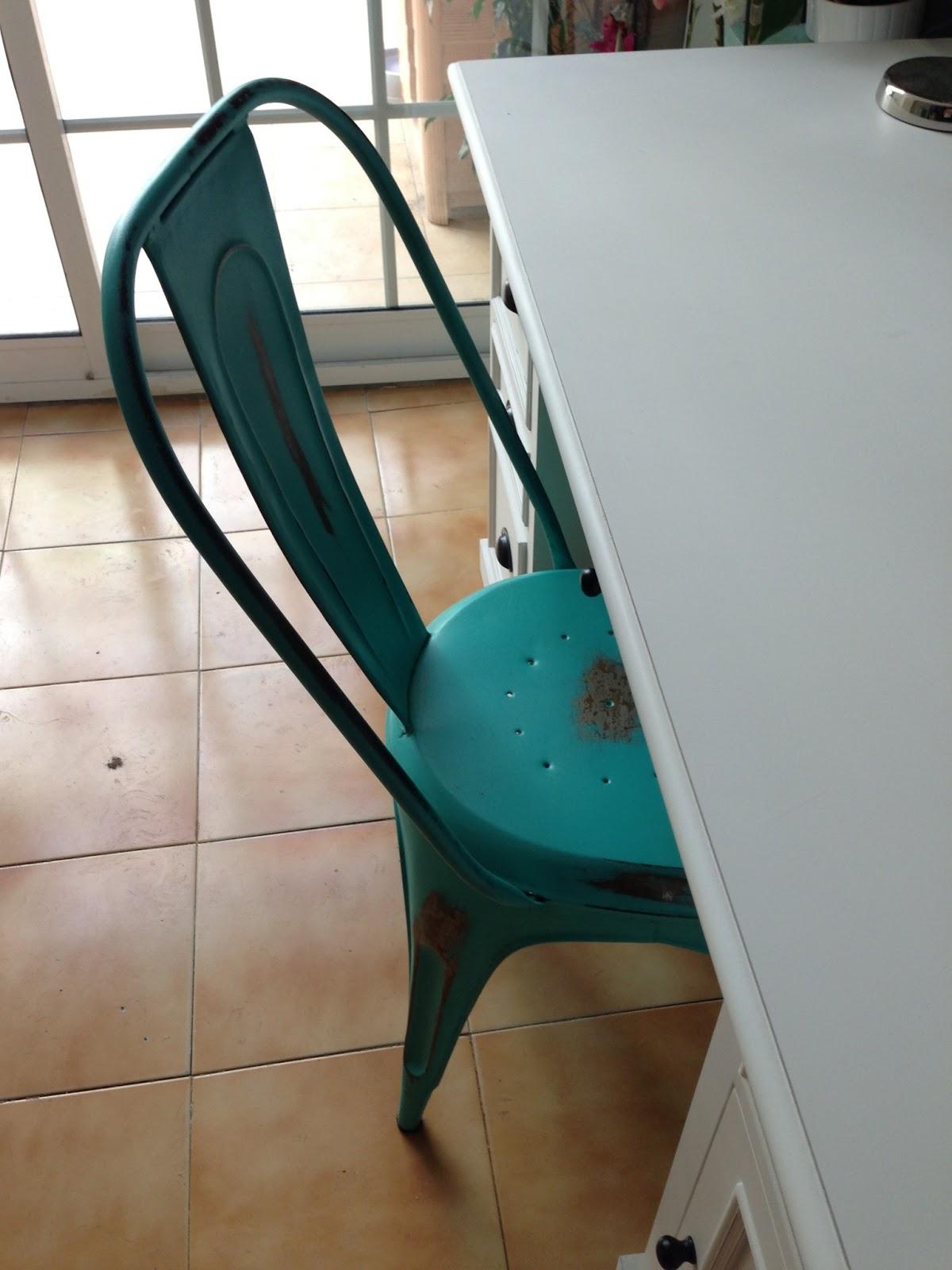 Mi réplica de silla Tolix