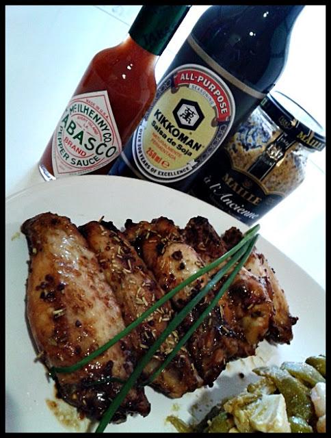 Alitas de Pollo Marinadas