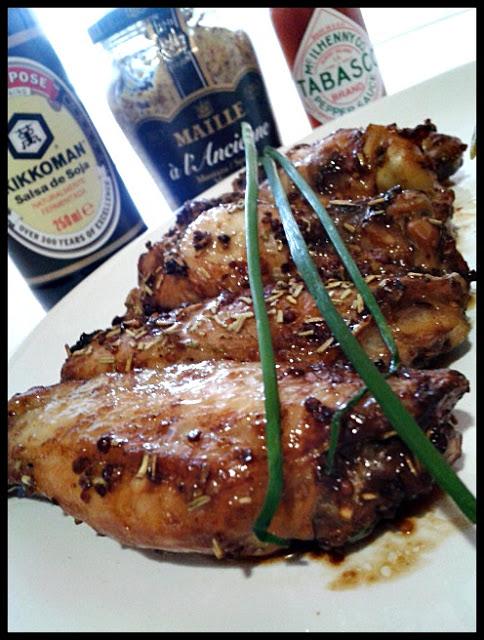 Alitas de Pollo Marinadas