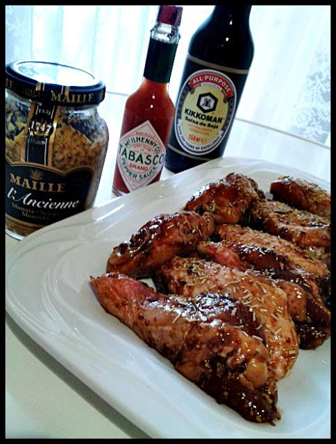 Alitas de Pollo Marinadas