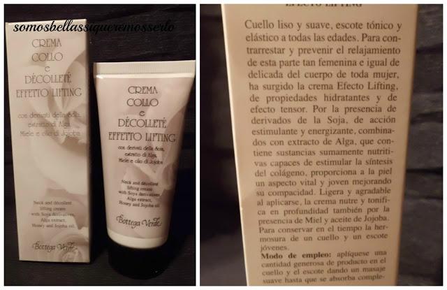 Primer pedido a Bottega Verde