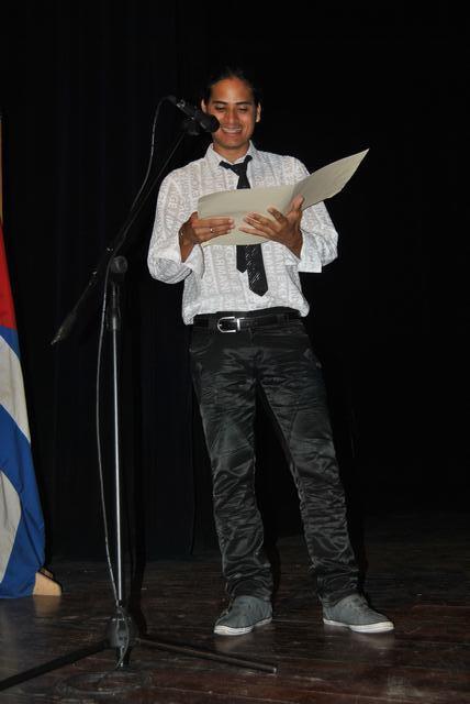 Palabras de Andy Rubal, Graduado Integral del ISA en Acto de Graduación