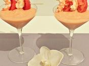 Crema fría gambas tomate