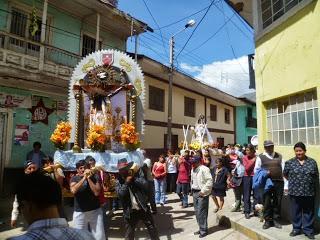 VENERADA IMAGEN DEL CRISTO DE MAYO DE HUARIACA-PASCO