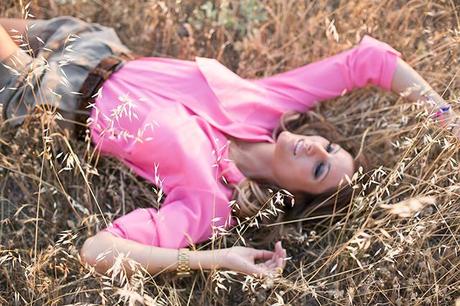 cristina blanco, fashion bloggers, spain fashion bloggers, OUTFITS, bdba, shorts seda verde caza, camisa fluor, canotier, bohochic hat, bohochic tocados, steve by steven madden, mini chic, lacambra, dime que me quieres, adamarina, Aristocrazy, Michael Kors, 