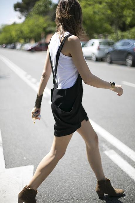 OUTFITS, picho zara, vestido studio, isabel marant dicker boots, mesh, elena estaun, mango, 