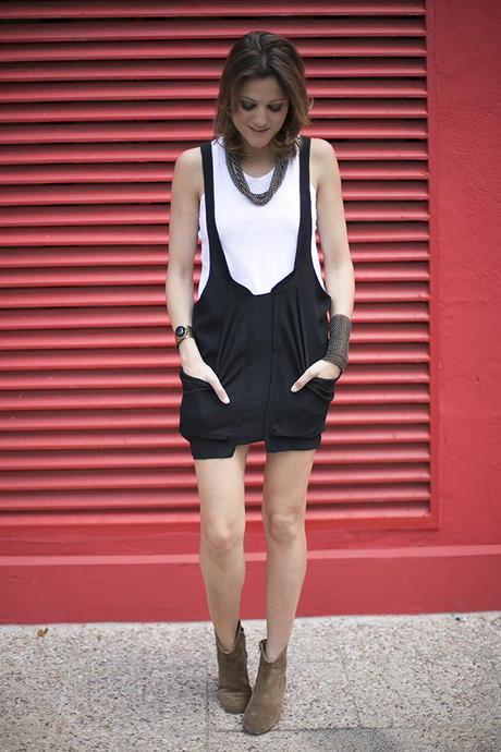 OUTFITS, picho zara, vestido studio, isabel marant dicker boots, mesh, elena estaun, mango, 