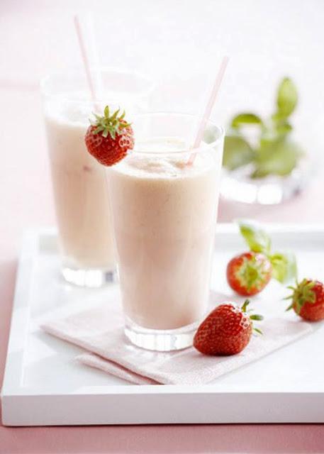 batido de fresa