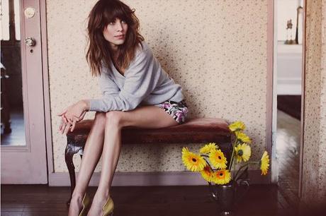 Alexa Chung styling for FRAY I.D