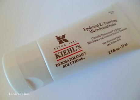 Microdermoabrasión Retexturizante de Kiehl's, mi exfoliante favorito