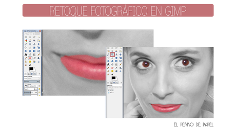 Zonas a color en foto en blanco y negro con GIMP