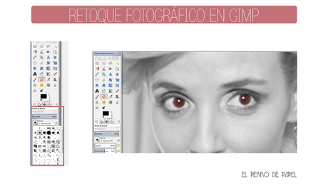 Zonas a color en foto en blanco y negro con GIMP