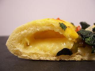 PIZZA ESPECIAL DE ESPINACAS CON QUESO DE CABRA