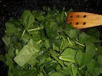 PIZZA ESPECIAL DE ESPINACAS CON QUESO DE CABRA