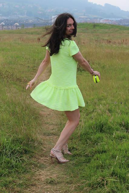 Yellow dress